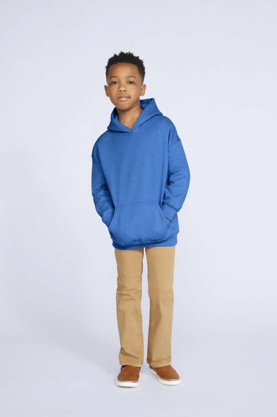 Heavy Blend™ Youth Hooded Sweatshirt - White / XS