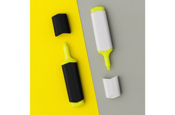 Highlighter - White / Yellow