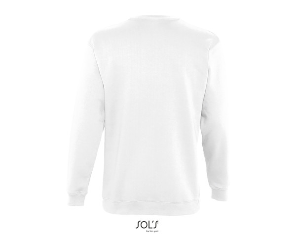 Nov pulover Supreme, brušen flis 280 - Bela / M