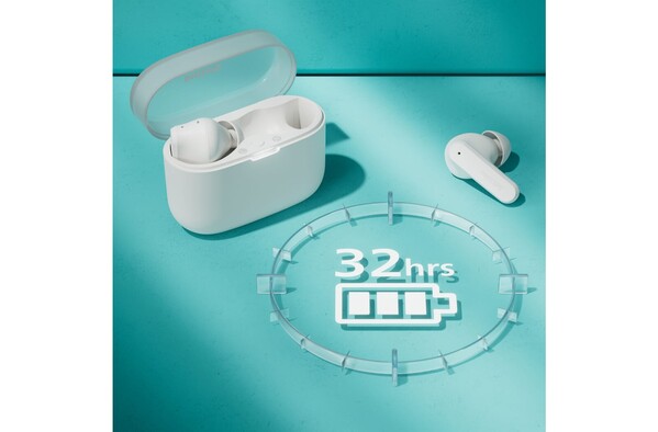 TAT2000 | Philips Wireless In-Ear Earbuds - White