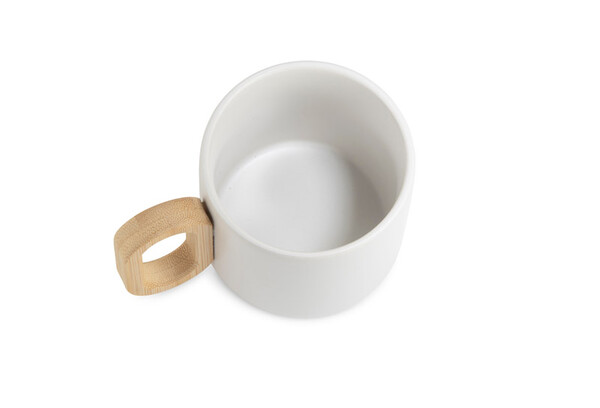 Ceramic mug ELVA 280 ml - white