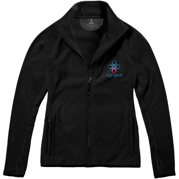 Veste micro-polaire full zip femme Brossard - Noir / XL