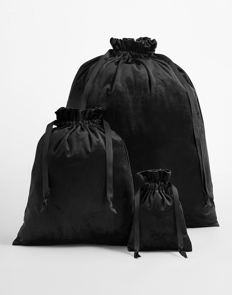 Velvet Gift Bag - Black Onyx / M