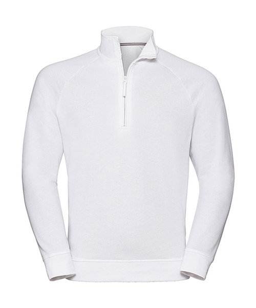 Men's Hd 1 / 4 Zip Sweat - White / XL