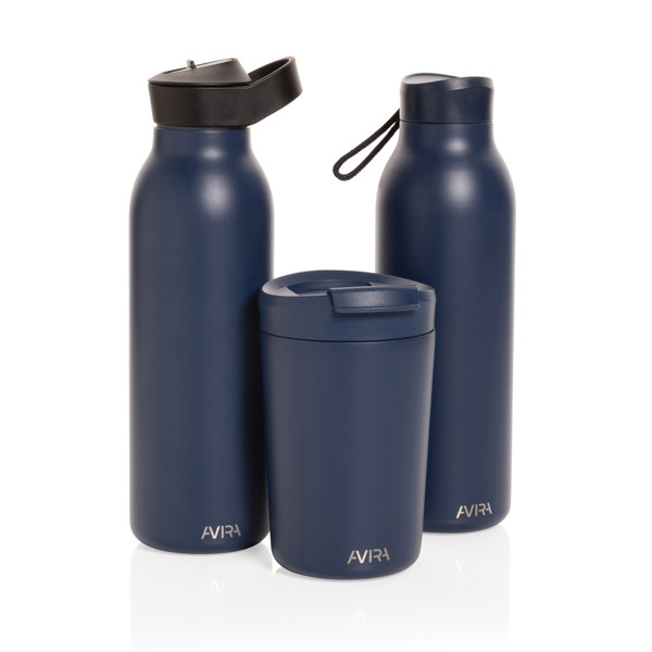 Termohrnek Avira Alya 300ml z RCS recyklované oceli - Námořní Modř