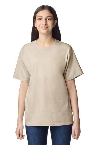 Light Cotton Youth T-Shirt - Sport Grey / M