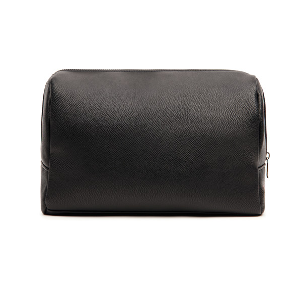 VINGA Bermond RCS recycled PU toiletry bag - Black