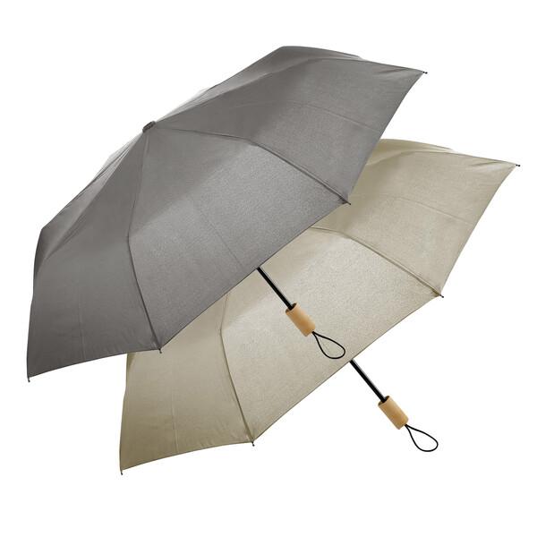 Parapluie pliable ECORAIN - gris