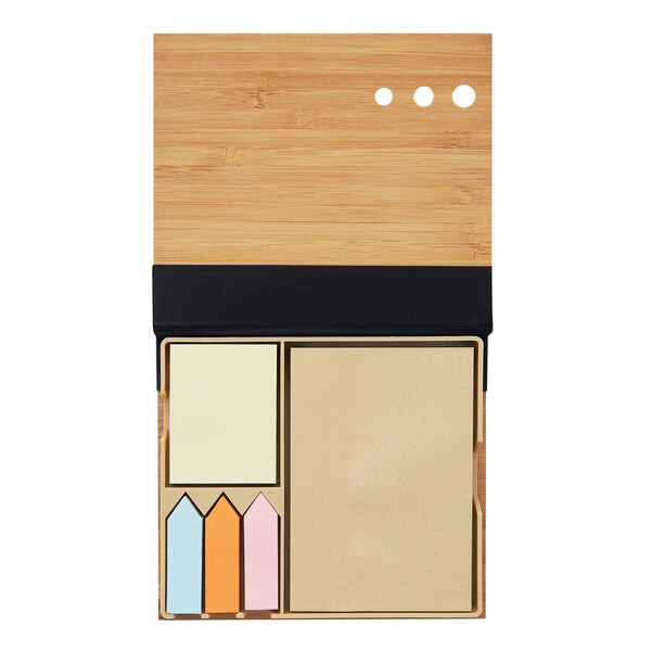 Memo Box Bamboo Note