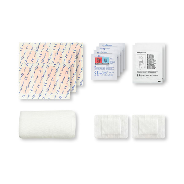 MyKit First Aid with paper pouch - Kraft Brown