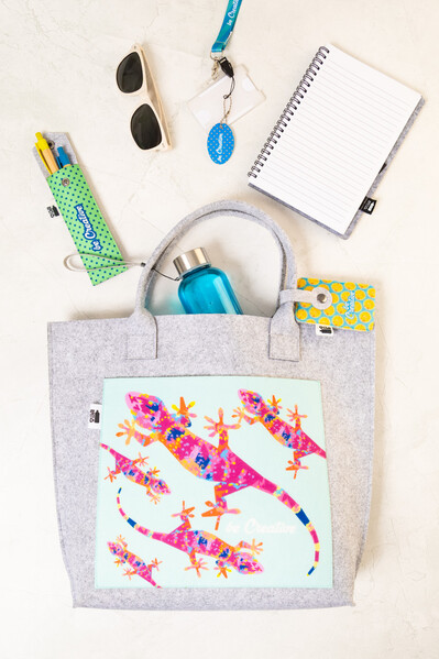 Sac shopping personnalisé CreaFelt Shop A