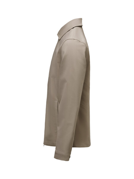 Modern Zip Overshirt Walnut XS