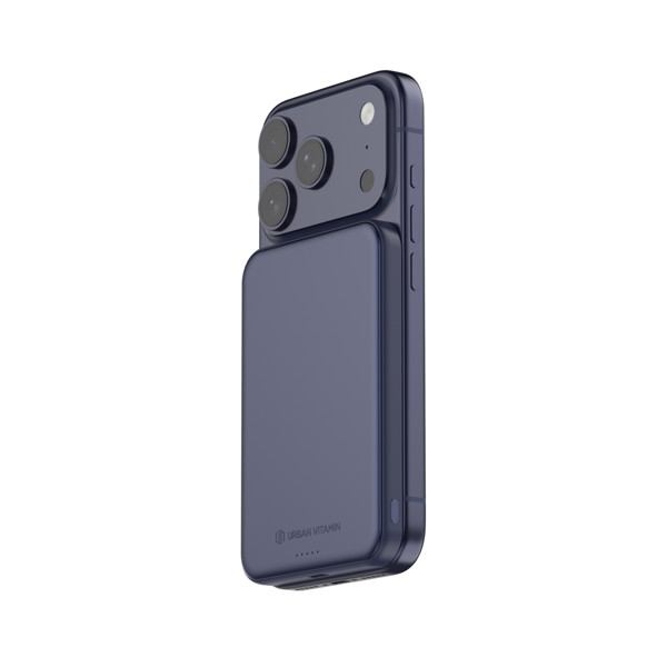 Powerbank 5000mAh Qi2.2 25W Urban Vitamin Pomona - Bleu