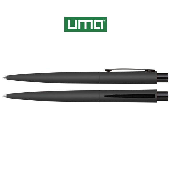 LUMOS M GUM guľôčkové pero - Čierna