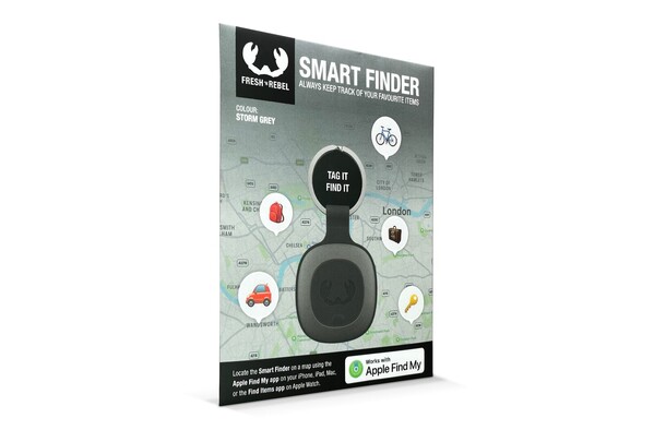 Fresh 'n Rebel Smart Finder (Apple Find My) - Dark Grey