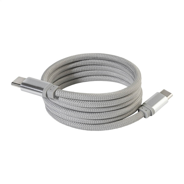 Magnetic 60W Usb-C Cable Magsle - Silver