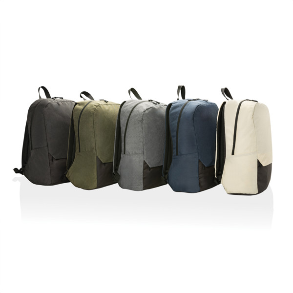 Kazu laptop backpack RPET 15.6 inch - Grey