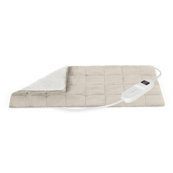 Coussin chauffant lesté