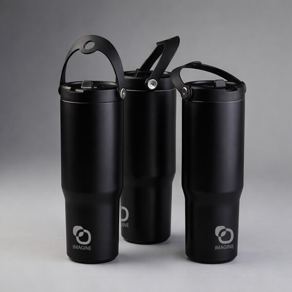 CALYPSO 878 - BND878 - Gobelet en acier inoxydable recyclé à double paroi et sous vide, 900 ml / 30 oz