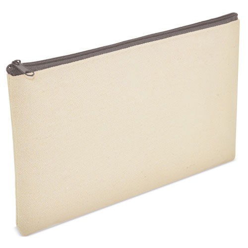 NECESER DE ALGODÓN CANVAS "CHIRRI" - Marrón