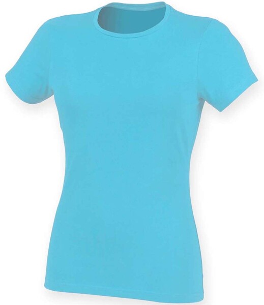 Women’S Feel Good Stretch T - Surf Blue / M
