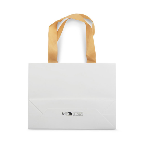 Paper bag DUNA medium - white