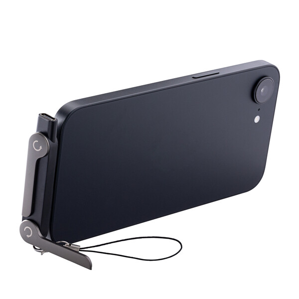 Support mobile avec port USB-C PORTHAM - noir