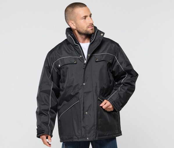 Parka 3 en 1 avec blouson amovible - BLACK / S