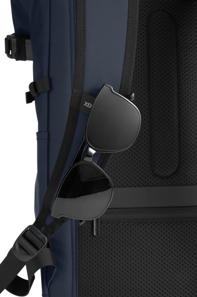 Sac à dos antivol et étanche Urban - Bleu Marine / Noir