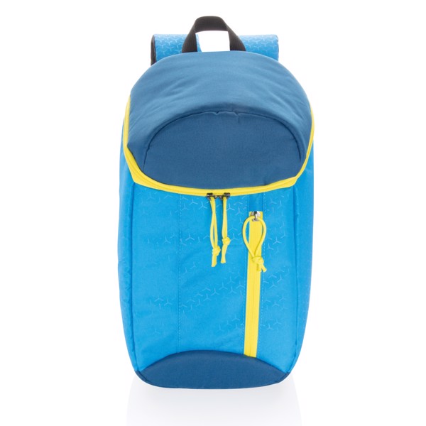 Hiking cooler backpack 10L Blue Yellow