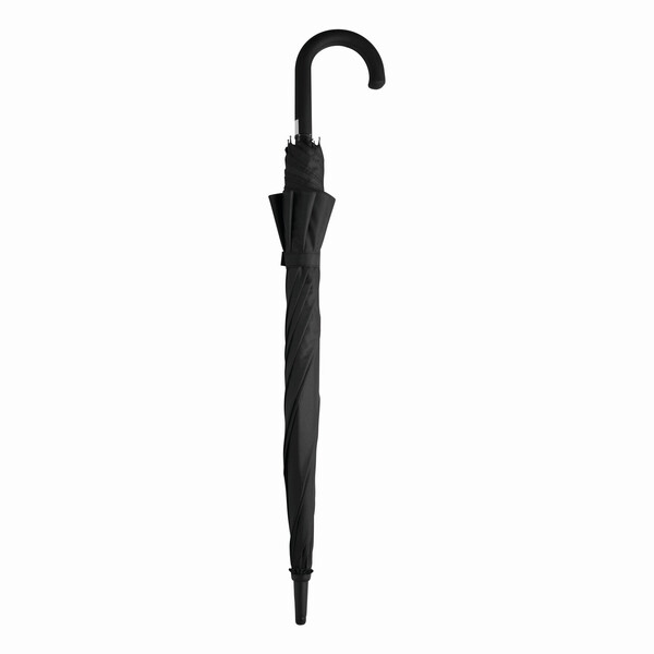 Automatic Stick Umbrella Cancan - Black / White