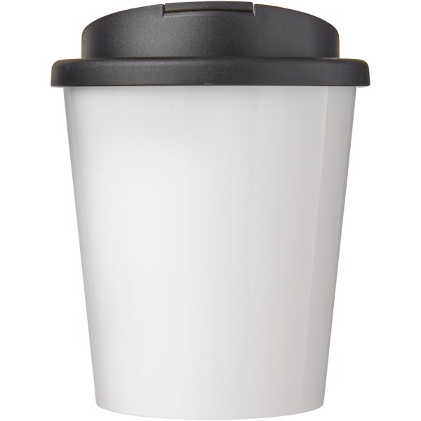 Termohrnček Brite-Americano Espresso® 250 ml s uzáverom odolným proti vyliatiu - Biela / Jednofarebná čierna