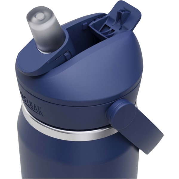 Bouteille d’eau en acier inoxydable de 740 ml avec paille à clapet Camelbak® Thrive Flip VSS - Marine