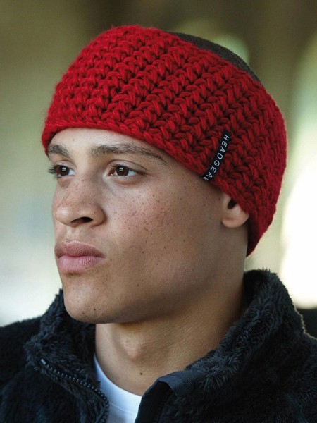 Crocheted Headband - Silver