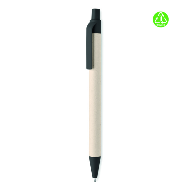 Penna a sfera in carta Mito Pen - Nero
