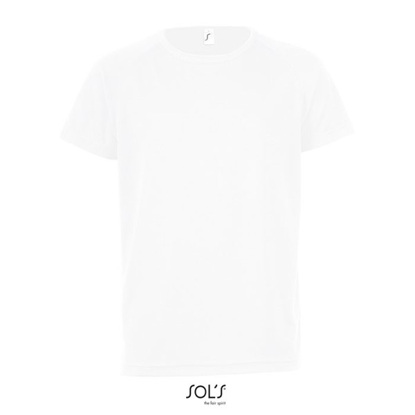 SPORTY KIDS T-SHIRT  SPORT - White / XL