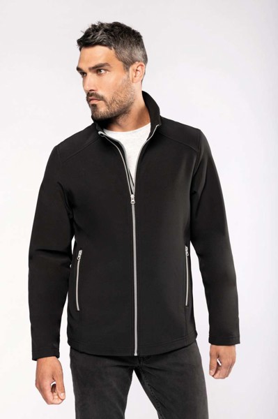 Men’S 2-Layer Softshell Jacket - Light Royal Blue / S