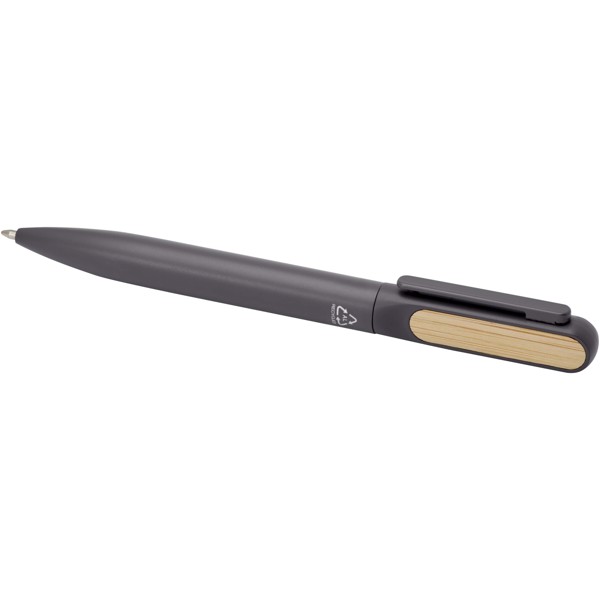 Penna a sfera in alluminio riciclato Blanca (inchiostro blu) - Grigio crepuscolo