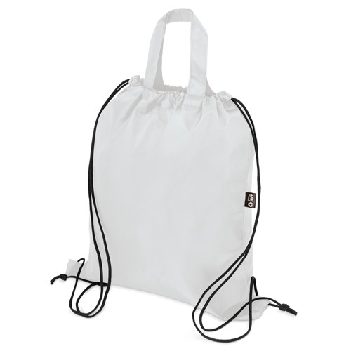 SAC À DOS EN RPET "CAROT" - Blanc