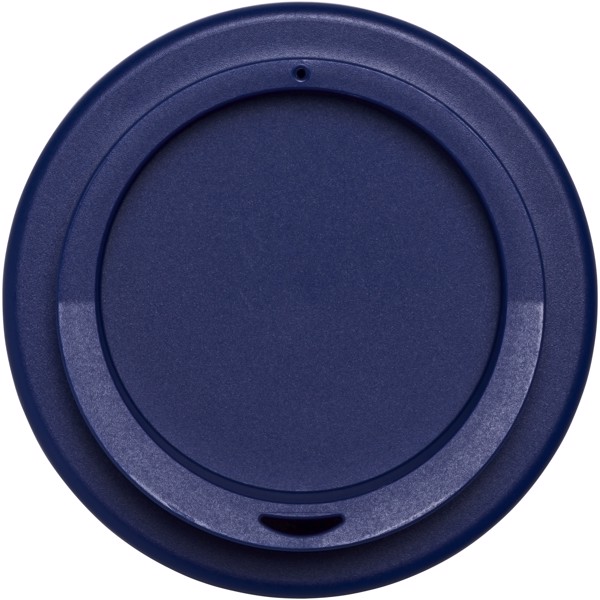Gobelet recyclé isolant de 350ml Americano® Eco - Blanc / Bleu