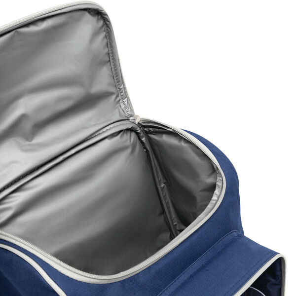 Picnic backpack for 2 persons OUTSIDE - blue / grey