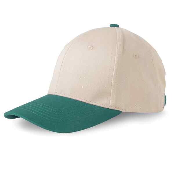 Boné Desportivo Estruturado, 100% Algodão - Verde Escuro