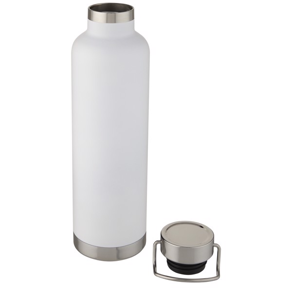 Thor 1 l Kupfer-Vakuum Isoliersportflasche - weiss