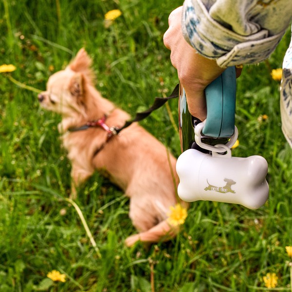 Neat Dog Dispenser for dog waste bags - White