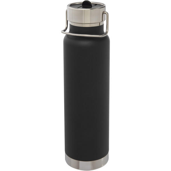 Thor 750 ml copper vacuum insulated sport bottle - Black