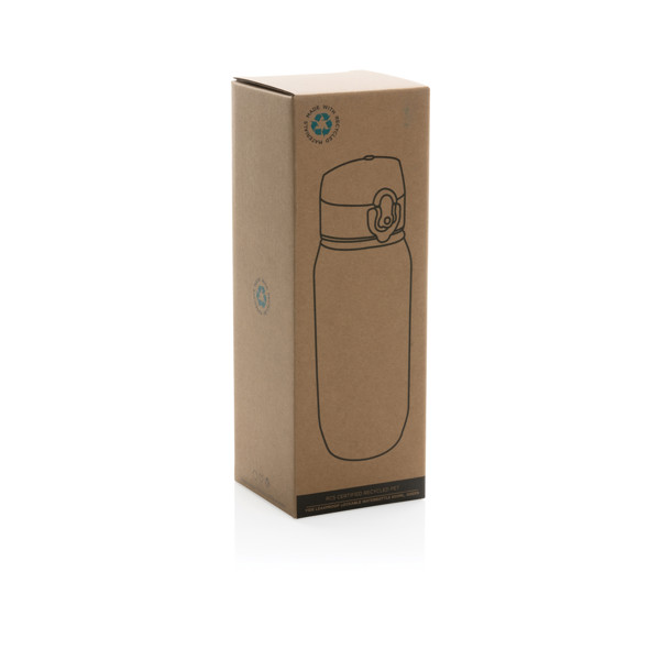 Yide športna steklenica rPET z zaklepom, 600 ml - Zelena