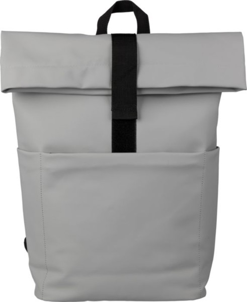 Mochila de couro PU Senta - Grey