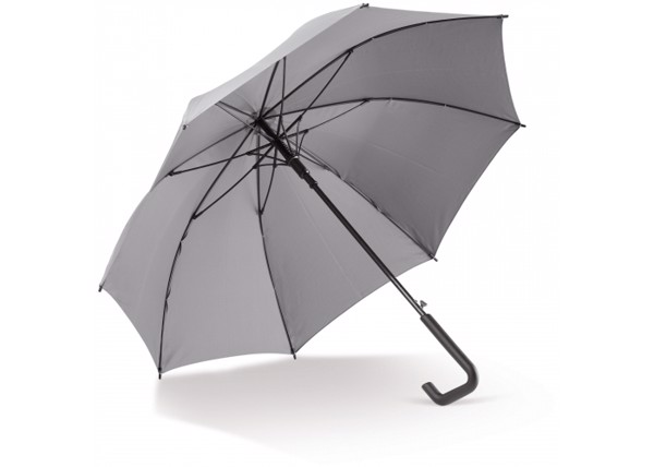 Deluxe stick umbrella 23” auto open - Grey