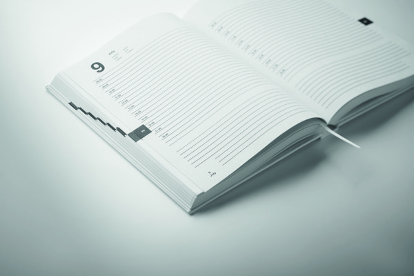 Immerwährender Tagesplaner A5 Routine - Weiß