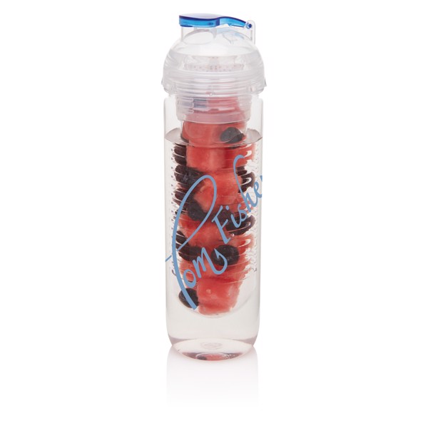 Xd Collection Tritan bottle,500ml infuser - Blue